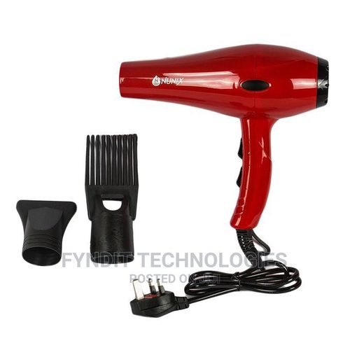 Nunix Professional //Hair Blow Drier//-Hair Straightener//C.E"