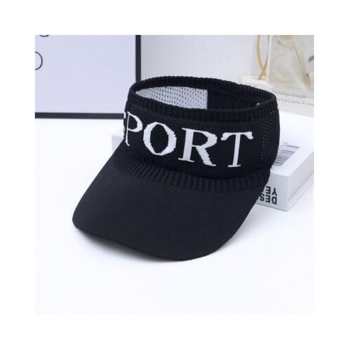 Capsule Connection 2pcs Sun Visor Hat Sports Cap Colors Headband Golf Tennis Beach Fashion Men Women