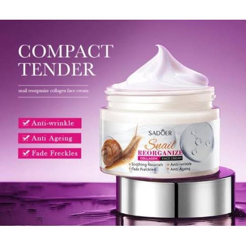 SADOER Snail Reorganize face cream