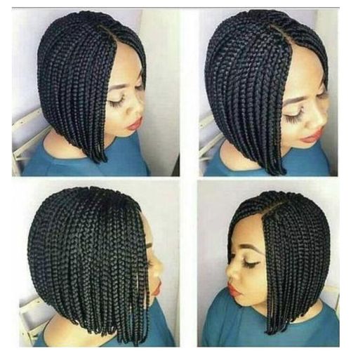 Fashion Classic Braided Bob Wig