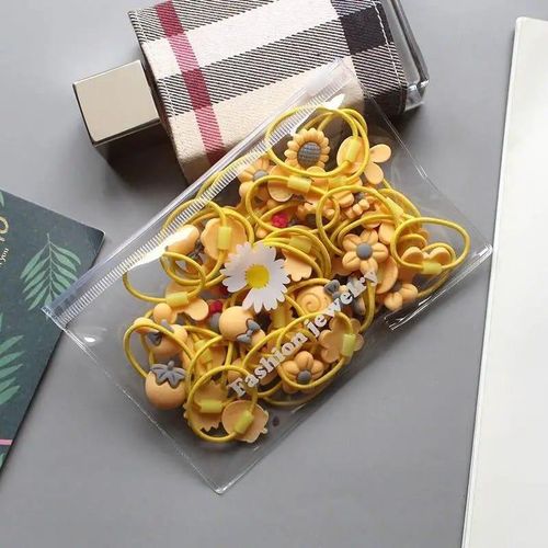 20 Pcs/Bag Baby Girls Hair Accessories Children's Elastic Hair Bands
