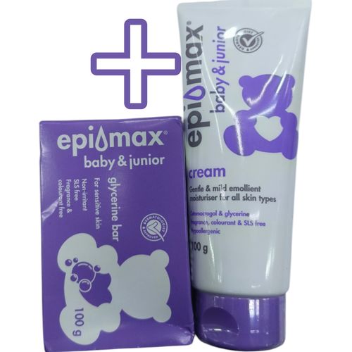 Epimax Baby & Junior Glycerine Bar + Baby & Junior Cream Cf