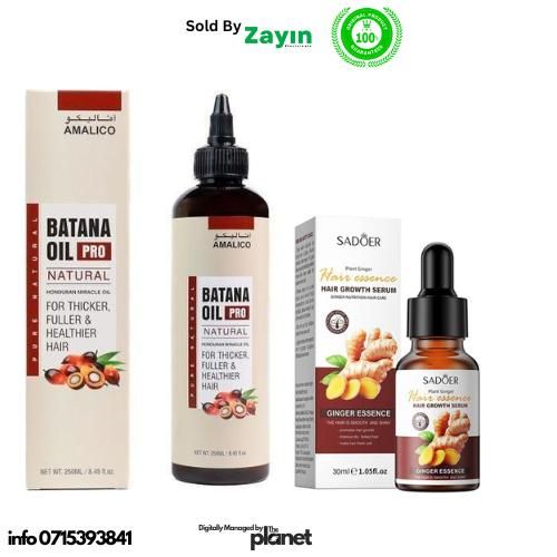 AMALICO Batana Oil for Hair Repair – Natural Growth & Deep Repair Hair Oil