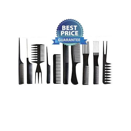 10pcs Professional Hair Styling Comb Set