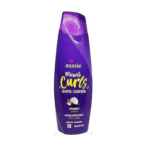 Aussie Miracle Curls Shampoo with Coconut & Jojoba Oil
