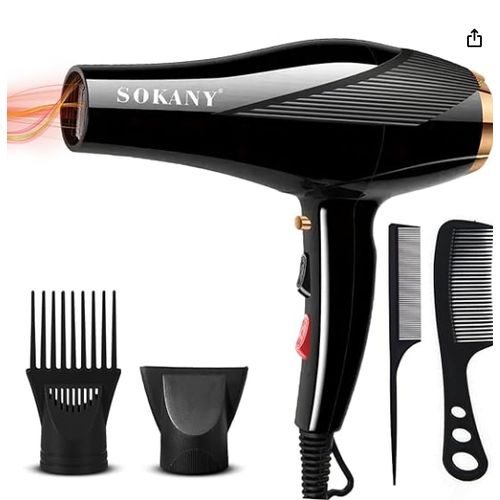 Sokany Professional Hair Dryer: Powerful Performance For Salon-Quality Results At Home