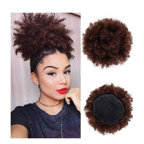Soft Afro Curly Puff Ponytail + FREE Gift