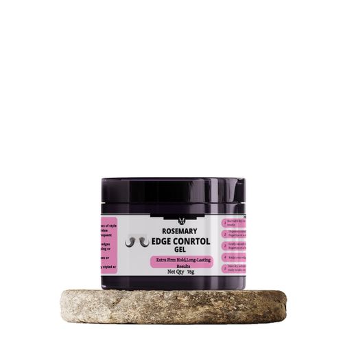 Mekis Edge Control Gel With Rosemary- 75g,Extra Firm Hold, Non-Greasy Formula, Long-Lasting Stimulates growth along the edge