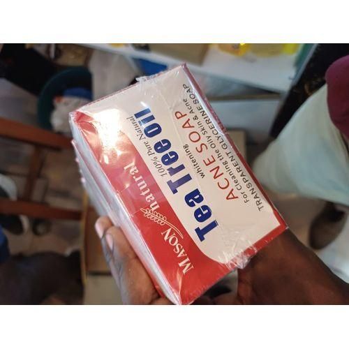 Mason Natural Tea Tree Oil Whitening Acne Soap