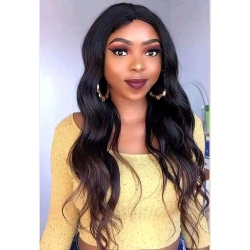 Fashion & Style Body Wave Semi Human Closure Wig