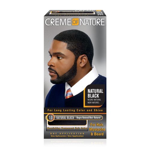 Creme Of Nature Nourishing Permanent Gel Hair Color 1.0 Natural Black