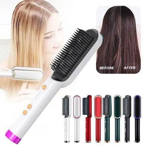 Original Multi-Functional Electric Blowdry Hair Straightener Dryers Curler Hot Comb Brush