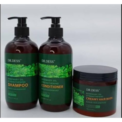 Rosemary Hair growth set 3 in 1 Shampoo, conditioner, Hair mask Hair growth