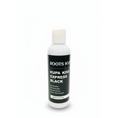 The Roots Kupa Kiss Express Black-200ml for using in a airbrush machine and direct Application