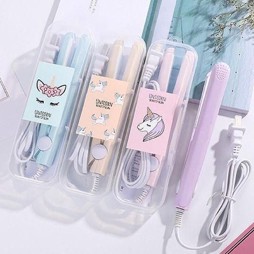 Fashion Flat Curling Iron Mini Hair Straightener And Styling Iron.