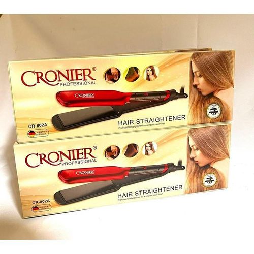 Cronier professional 2in1 ceramic flat iron hair straightener