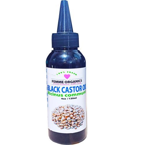 Femme Organics Black Castor Oil 120ml
