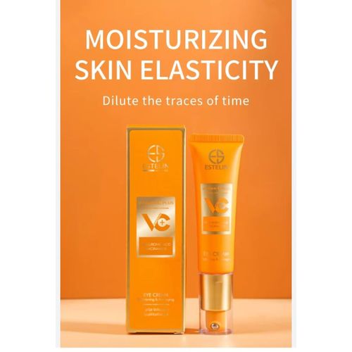 ESTELIN Vitamin C Firming Eye Cream for Dark Circles and Puffy Eyes