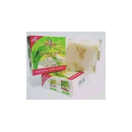 K. Brothers Rice milk collagen soap