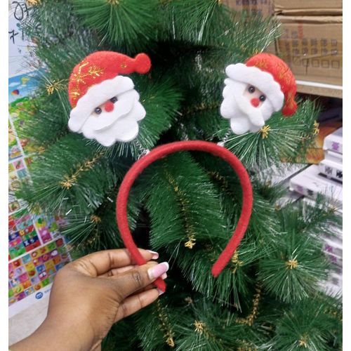 Christmas Headband Festive Holiday Hair Accessory for Women and Kids, Comfortable and Adjustable with Cute Reindeer, Santa, and Snowflake Designs, Perfect for Parties and Seasonal Celebrations