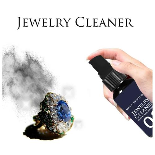 Jewelry Cleaner Spray - 30ml, Instant Jewelry Polisher & Restorer Spray, Versatile Jewelry Cleaning Solution For Gold, Silver, & Gems