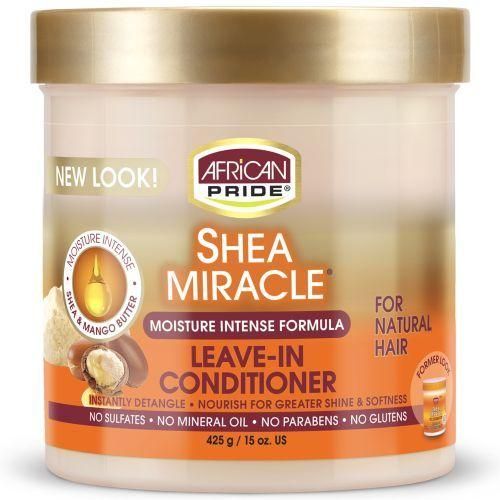 AFRICAN PRIDE Shea Miracle Moisture Intense Formula Leave-in Conditioner