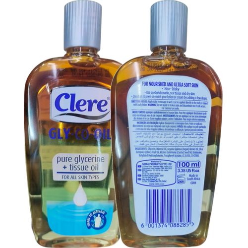 Clere Glyco Oil Pure Glycerine & Tissue Oil nk