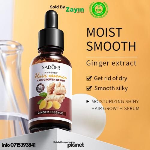 SADOER original thailand Hair Growth Serum Ginger Essence Hair Care Oil
