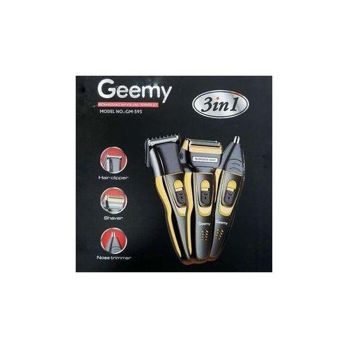 Gemmy New Pro Rechargeable Hair Shaving Machine, Shaver- 3 In 1