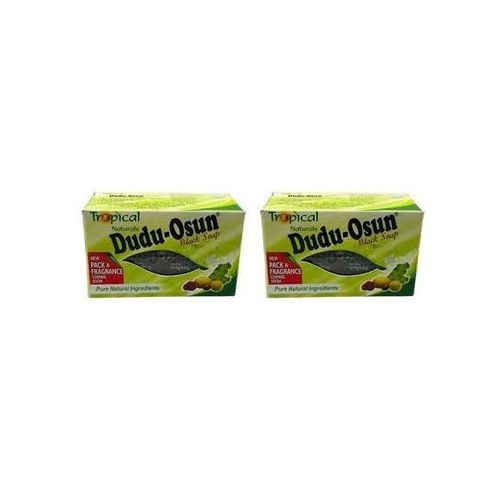 Dudu-Osun 2PCS Black Soap With Pure Natural Ingredients 150g