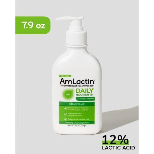 Amlactin Daily Moisturizing Lotion Hydrate,Relieve Roughness & Exfoliates