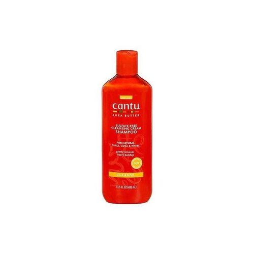 Cantu Sulfate-Free-Cleansing-Cream-Shampoo for curls,coils and wave
