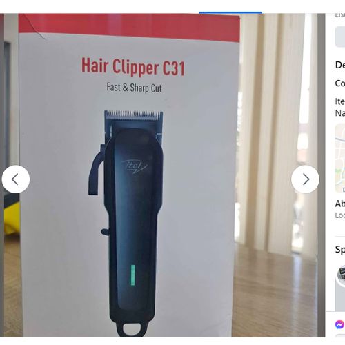 Itel C31 Rechargeable Hair Clipper With Long Lasting Battery