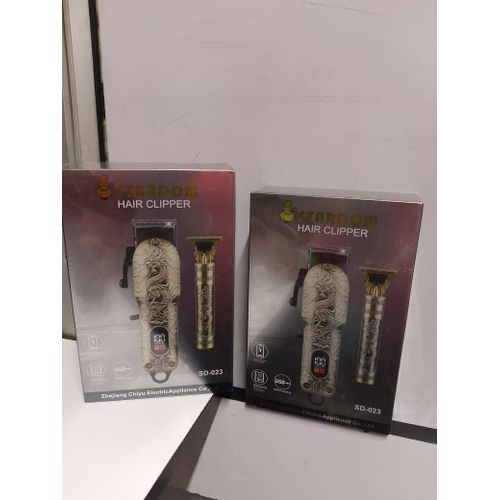 2 in 1 Baby Hair Clipper Rechargeable Body Shaver clipper and trimmer can be used for commercial purposes