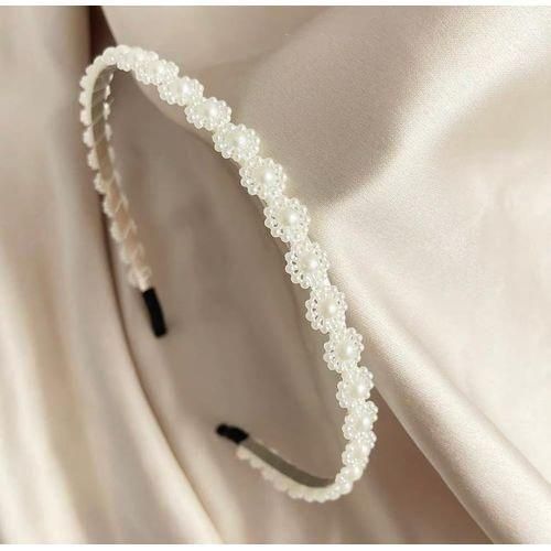 Pearl Headband Hair Push Backs - 3pcs