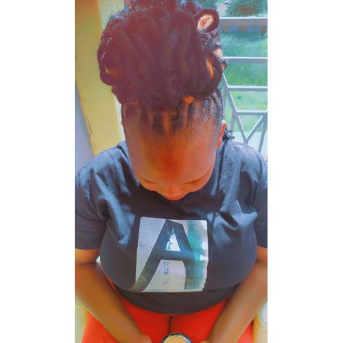 All natural Midback black and brown Artificial dreadlocks