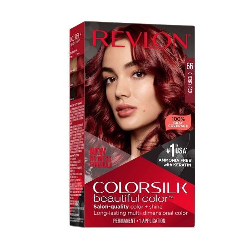 Revlon ColorSilk Cherry Red - 66 (60ml + 60ml +10ml)