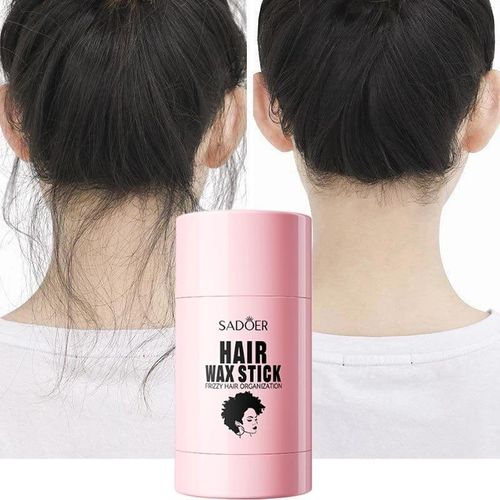 Hair Wax Stick Edge Control For Wigs & Natural Hair Strong Hold Hair Wax Stick Fix Fluffy Broken Hair Fly Aways Hair Styling Cream Gel For All Hair Types_30g