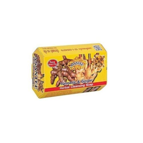 Asantee Authentic Turmeric & Ginger Herbal Cleansing Soap