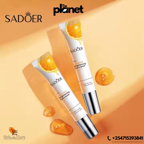 SADOER Vitamin C Eye Cream – Anti-Wrinkle, Eye Bags & Dark Circles Remover