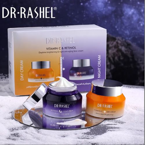 DR RASHEL Vitamin C & Retinol Daytime Brightening and Anti-Aging Face Creams