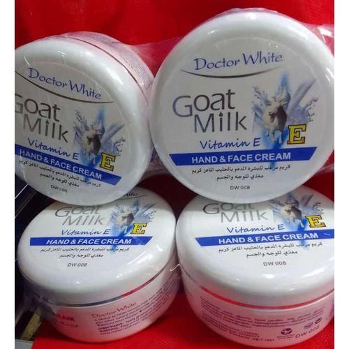 Creamys Doctor White Goat Milk, Vitamin E, Hand And Face Cream -300G