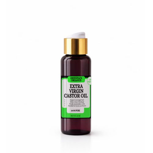 Greenpack Organics Extra Virgin Castor Oil - Thickening & Strengthening Oil