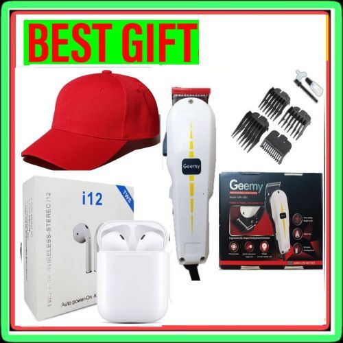 Geemy Professional Hair Shaving Machine-Kinyozi + GIFTS
