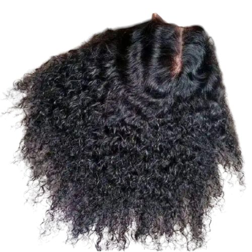 Pure Human Hair Water Curl Wig