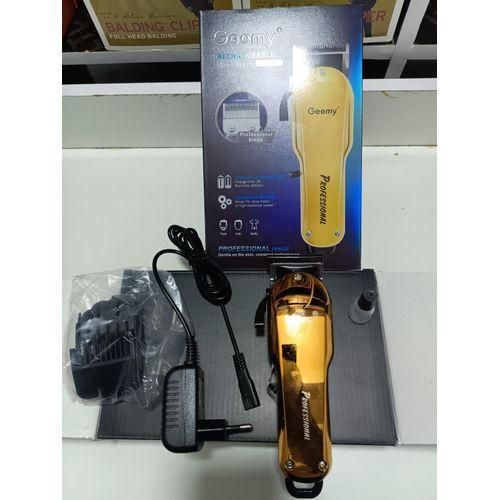 Geemy Rechargeable Cordless Proffessional Clipper With Powerful Motor 6081
