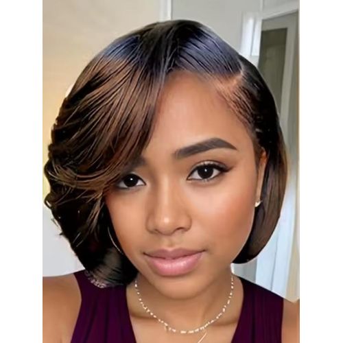 Fashion Classic Pixie human frontal wig