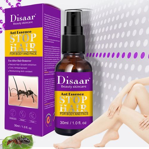 Disaar Stop Hair Ant Essence For Body&Face-30ml,Purple