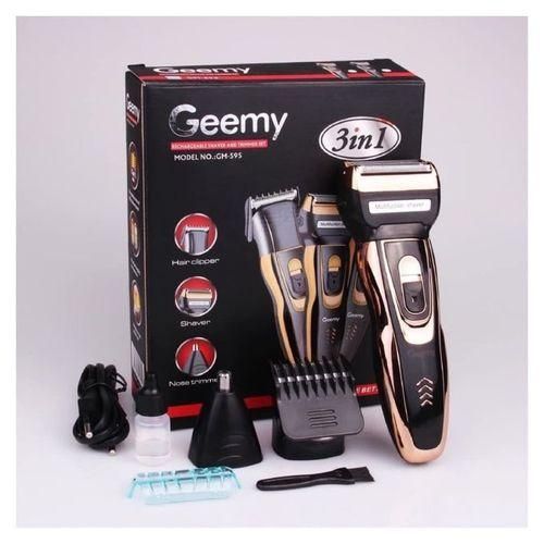Geemy Rechargeable HAIRSHAVER Machine, Shaver- 3 In 1 // Finishing Trimmers // Finishing shaver // shaver for making hai styles