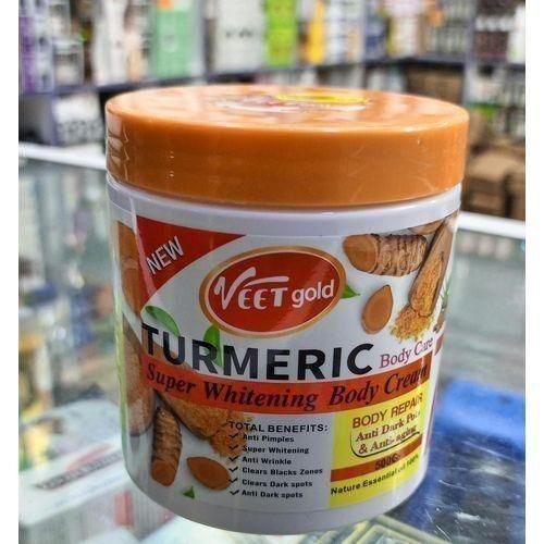 VEET GOLD Gold Turmeric Super Whitening Body Cream.
